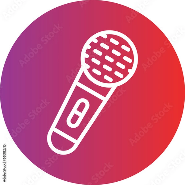 Obraz Vector Design Microphone Icon Style