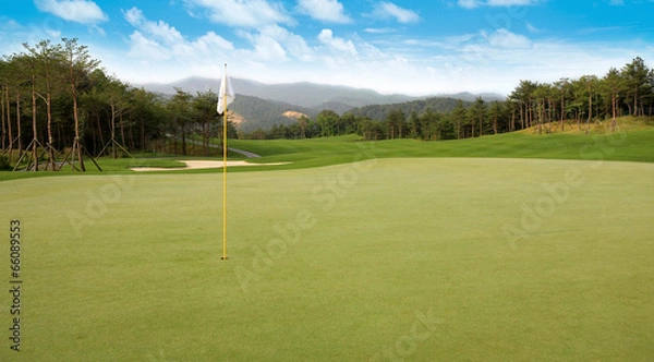 Fototapeta 골프장 풍경