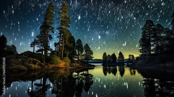 Fototapeta reflection in the water