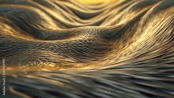 Fototapeta 3D Nano metal fiber background