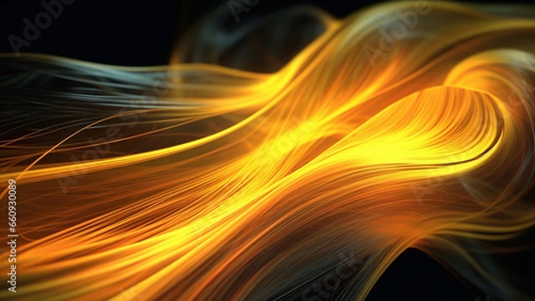 Fototapeta Fiber Optic Light abstract background