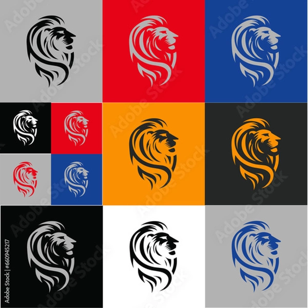 Obraz Lion Logo Design