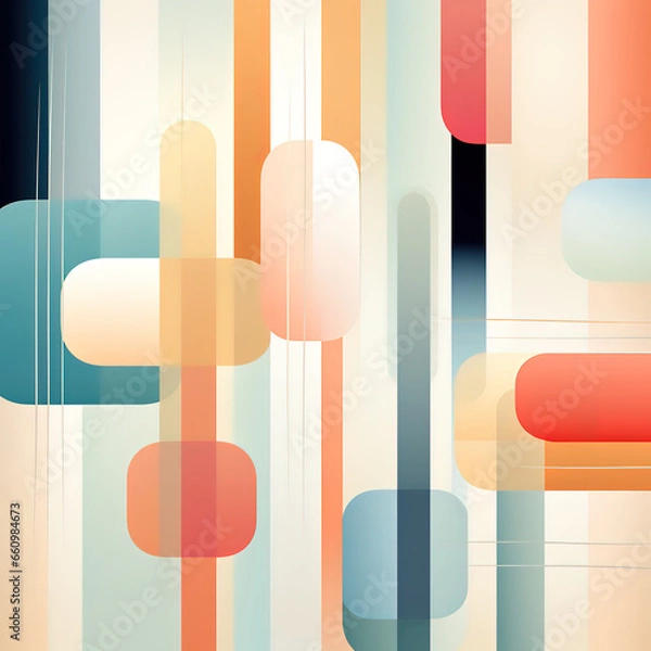 Fototapeta abstract background with lines