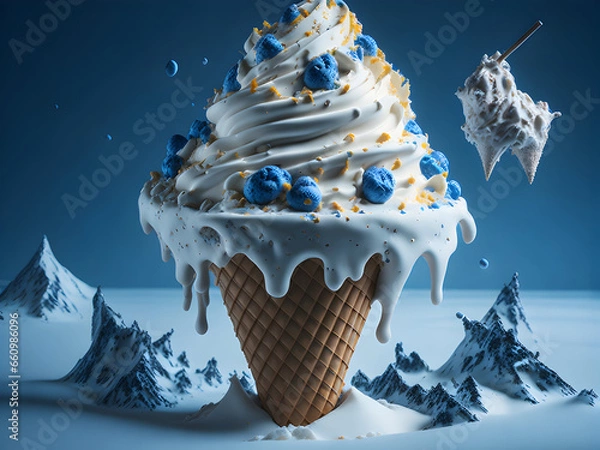 Obraz ice cream cone