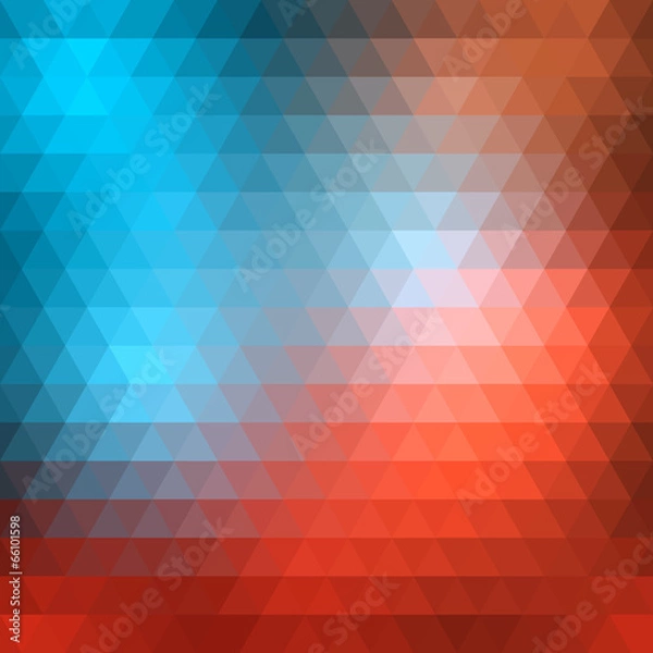 Obraz Abstract geometrical multicolored background