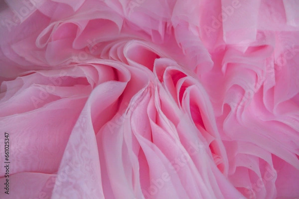 Obraz Abstract background pink fabric.