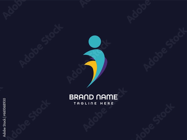 Obraz letter logo design