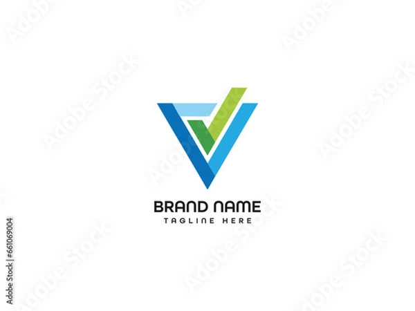 Obraz letter logo design