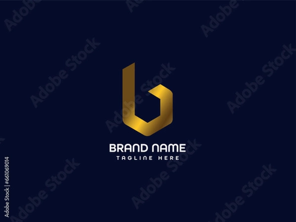 Obraz letter logo design