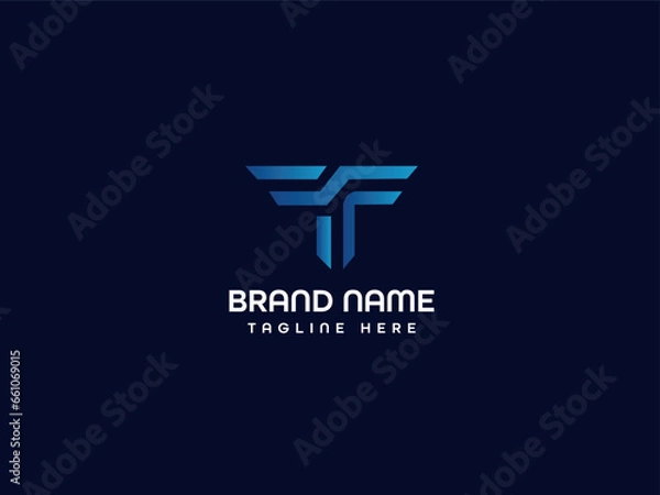 Obraz letter logo design
