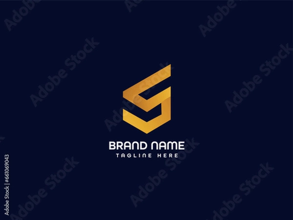 Obraz letter logo design
