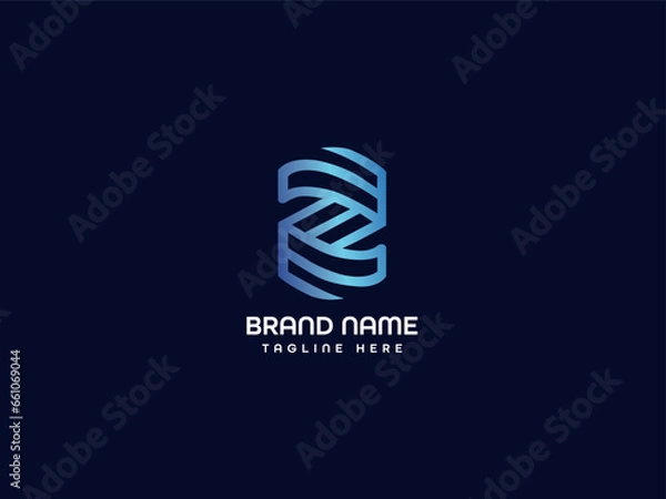 Obraz letter logo design
