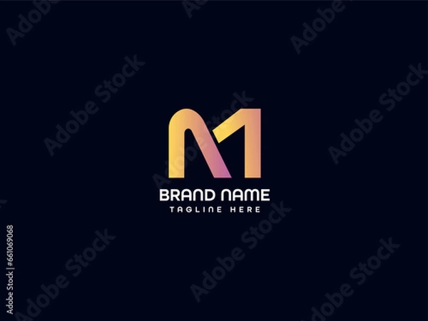 Obraz letter logo design