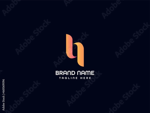 Obraz letter logo design