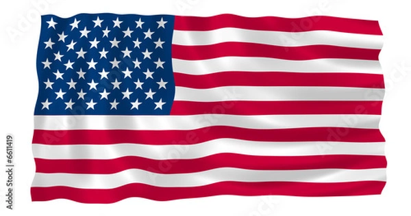 Fototapeta USA Flag