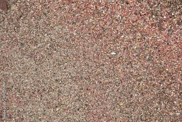 Fototapeta wet colorful sand perfect for a backgroun