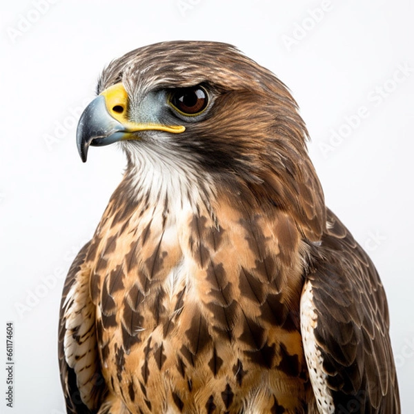 Fototapeta Portrait of a hawk, IA generated
