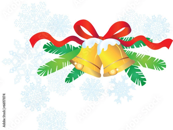 Obraz chirstmass bell