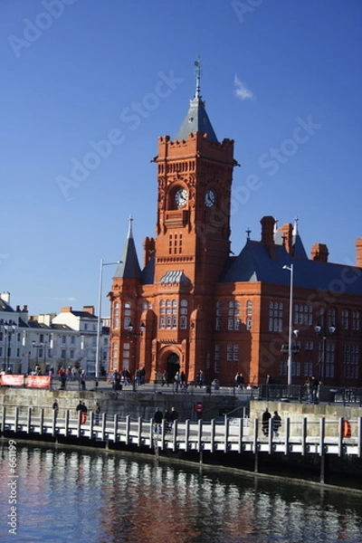 Fototapeta pier head building