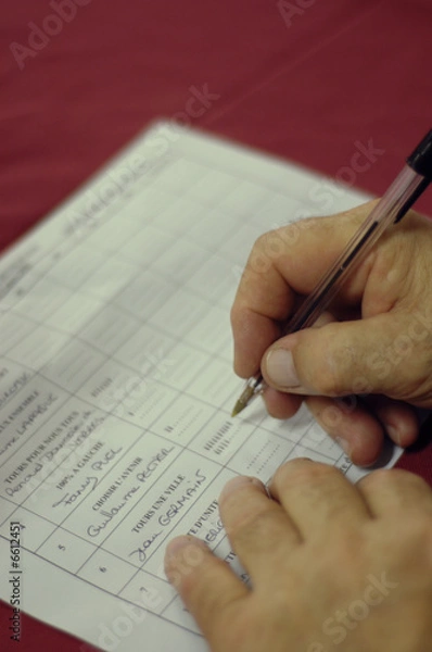 Obraz élections émargement