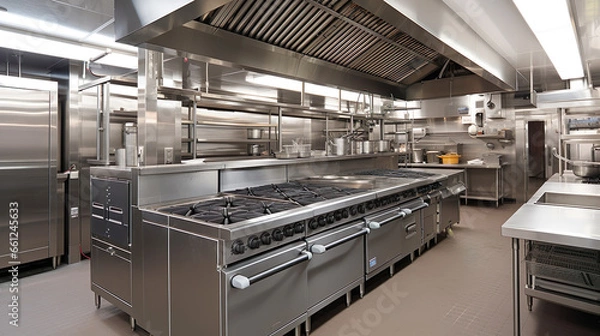 Obraz 無人の厨房