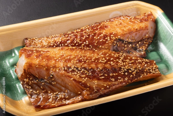 Fototapeta 赤魚　昆布醤油干し