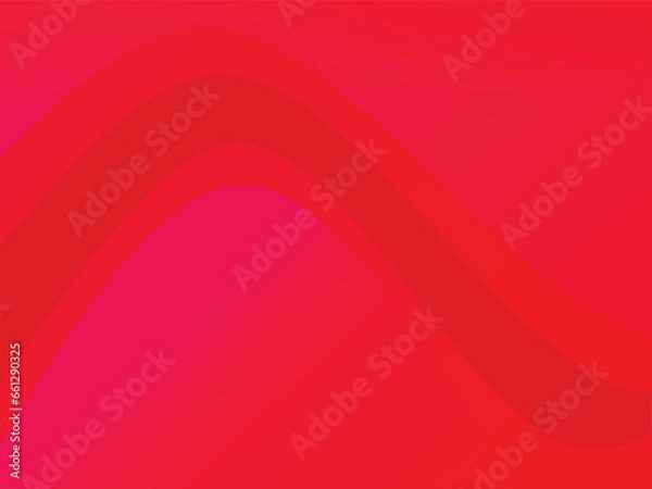Fototapeta Red geometric background. Liquid color background design. Composition in liquid form. Eps10 vector.