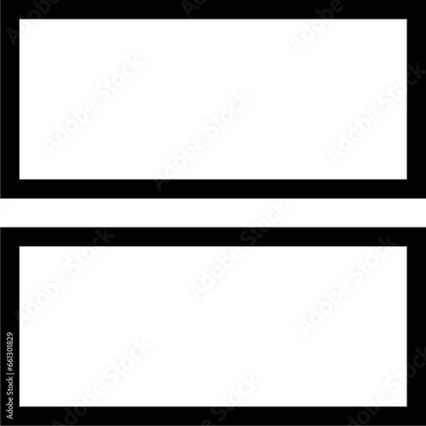 Fototapeta Layout 23 Line Icon pictogram symbol visual illustration
