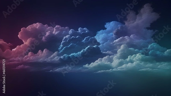 Obraz sky and clouds