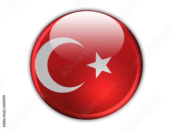 Obraz Turkey Flag