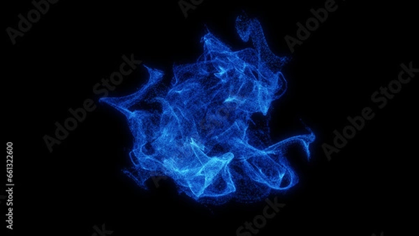 Obraz ParticleFlower02