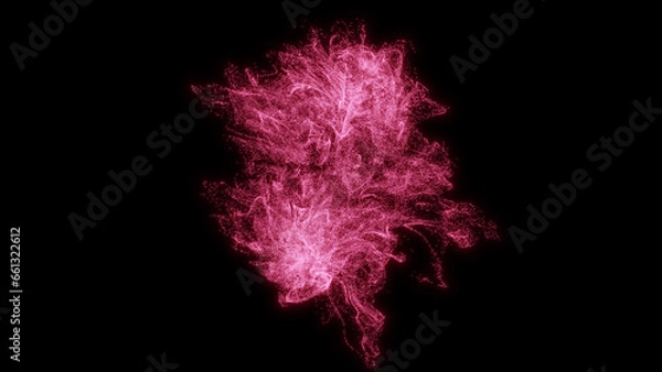 Obraz ParticleFlower03