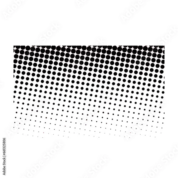Obraz Halftone Dots Gradient Pattern