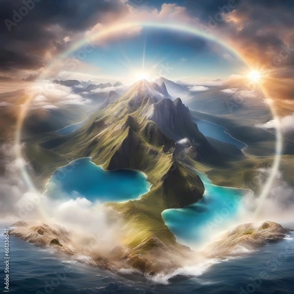 Obraz sunrise over the ocean