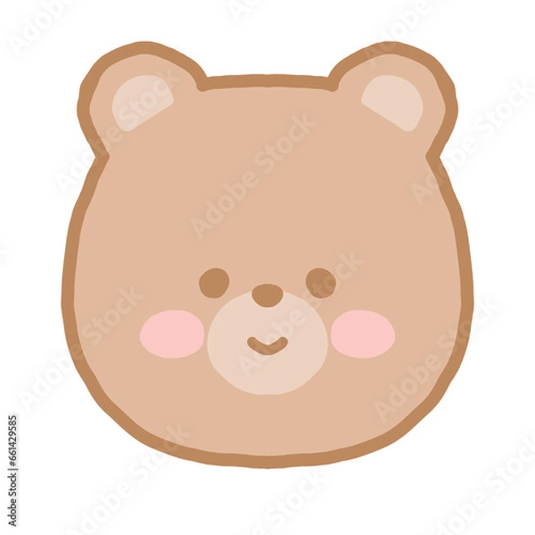 Obraz cherry bear cute cute