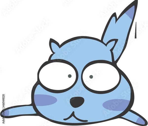 Fototapeta 강아지 캐릭터