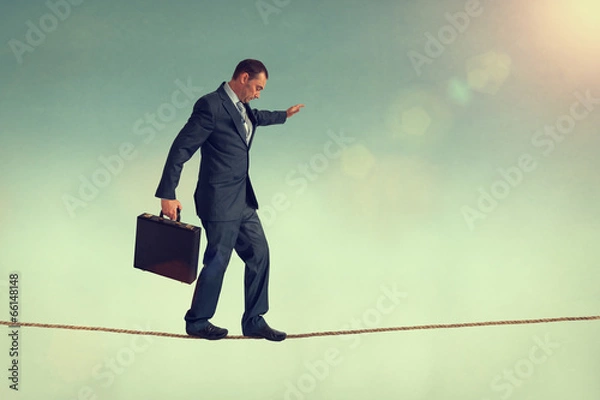 Fototapeta business balance