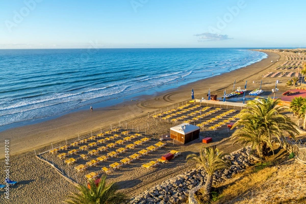 Obraz Playa del Ingles beach