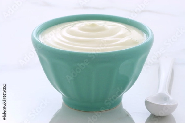 Obraz vintage plain yogurt