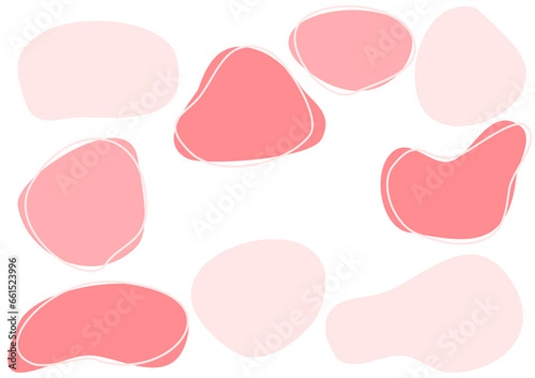 Obraz うねうねまるフレーム