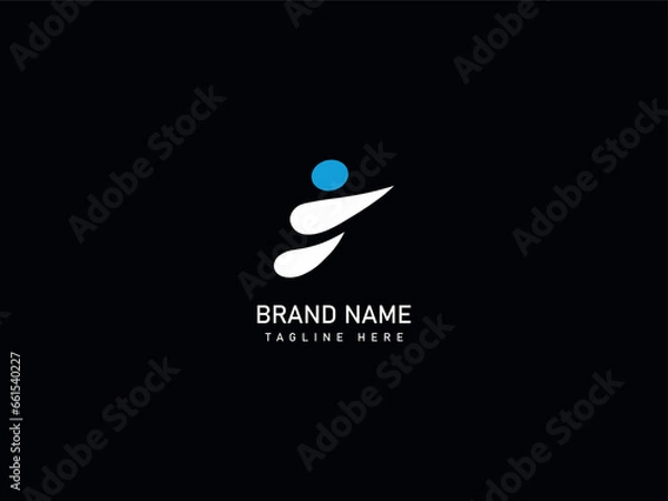 Obraz Abstract Athletic logo