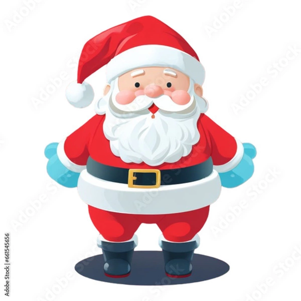 Obraz santa claus with a gift