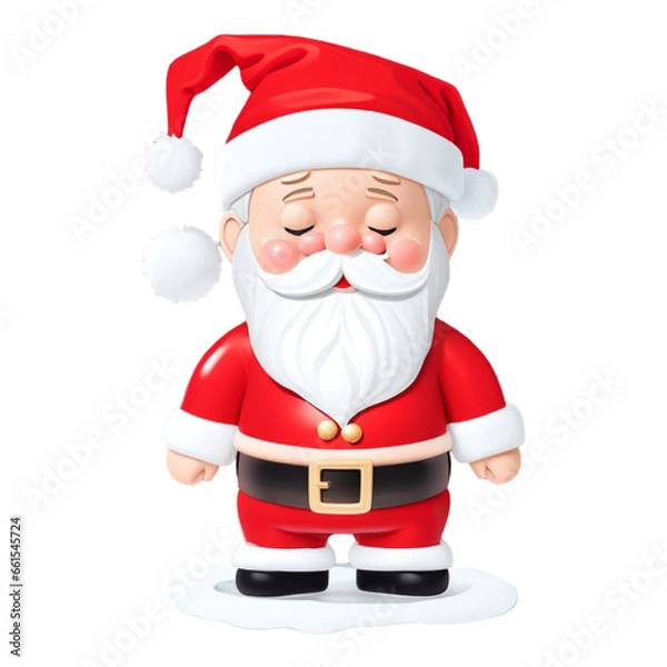 Obraz santa claus with a gift