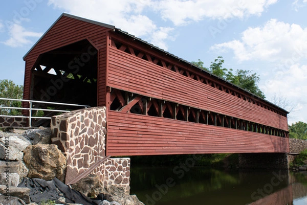 Obraz PA Covered Bridge