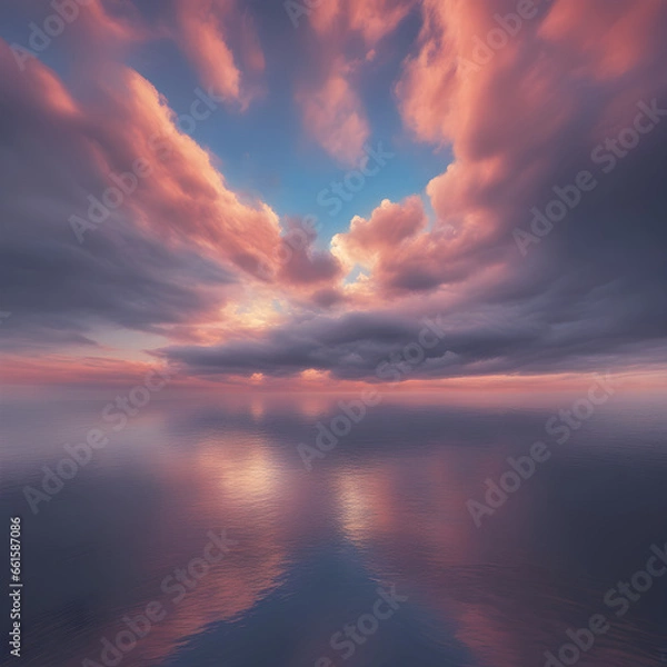 Obraz sunset over the sea