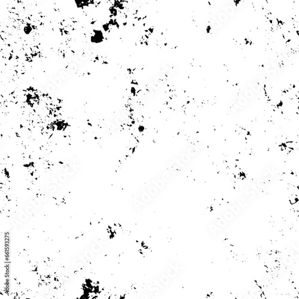Fototapeta Rustic grunge vector texture with grain and stains. Abstract noise background. Weathered surface. Dirty and damaged. Detailed rough backdrop. Vector graphic illustration with transparent white. EPS10.