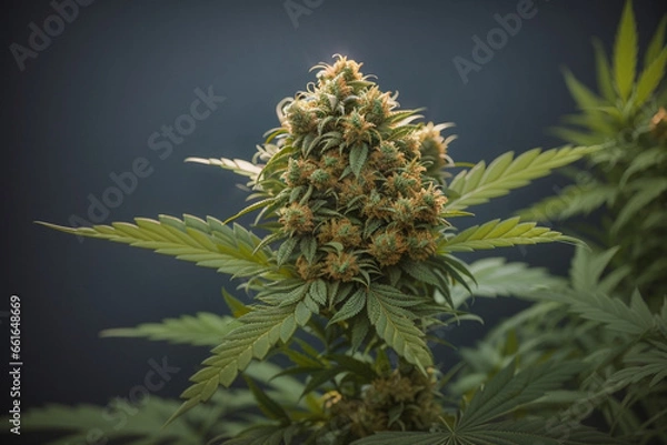 Obraz close up of hemp