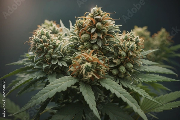 Obraz close up of pine needles