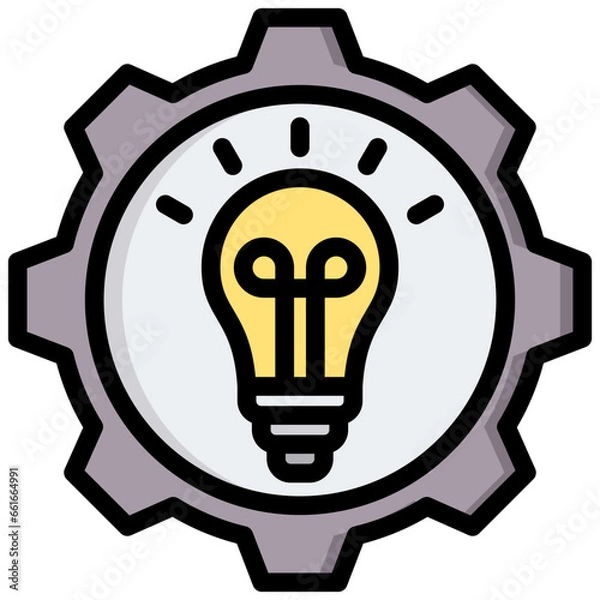 Obraz Concept Outline Color Icon