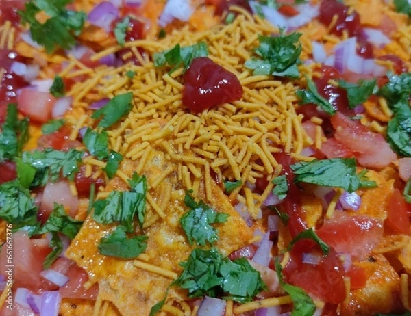 Obraz Nachos with veggies